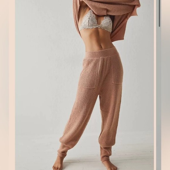 Free People Other - Free People C.O.Z.Y Pants Cafe Cream large